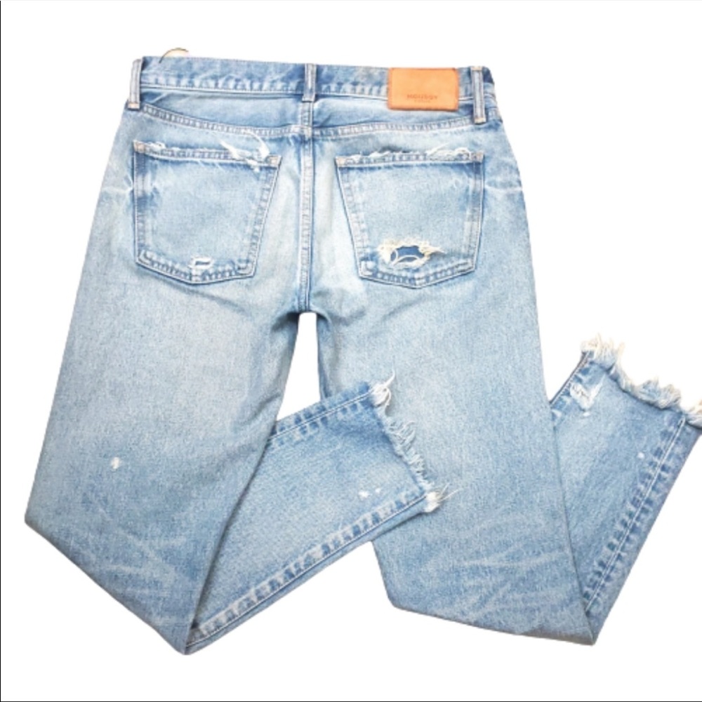 Moussy Light Blue High Rise Women Jeans - Picture 5 of 11